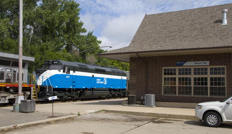 GN 441 at Minot, North Dakota