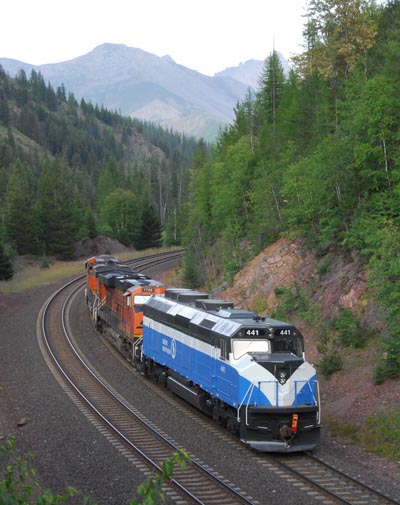 GN 441 at Nyack, MT