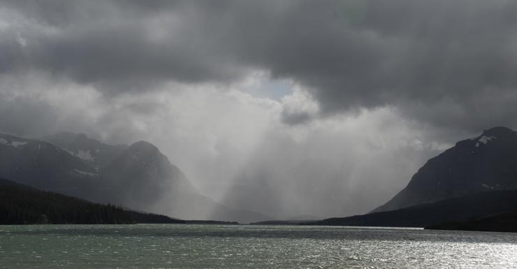 Lake Sherburne near Many Glacier