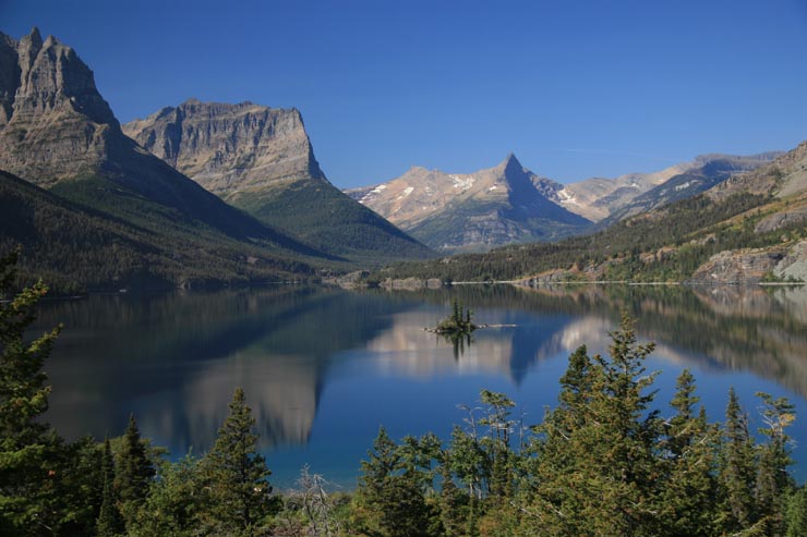 St. Mary Lake in Glacier National Park