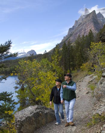 Sun Point trail to Baring Falls