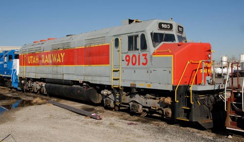 Utah 9013 at a scrapyard in East St. Louis, Illinois